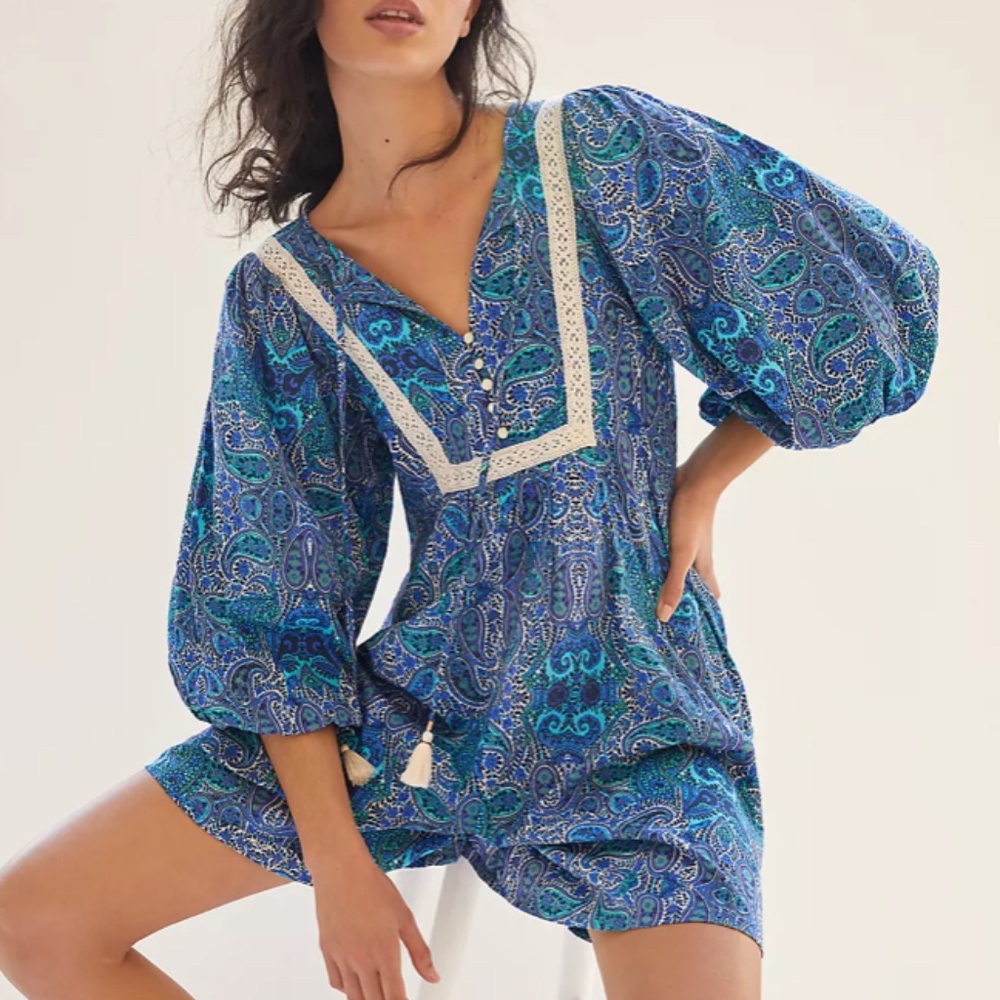 ANTHROPOLOGIE LISSA ROMPER